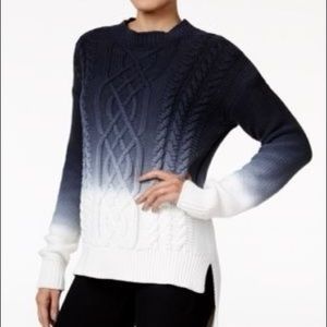 Calvin Klein cable knit sweater